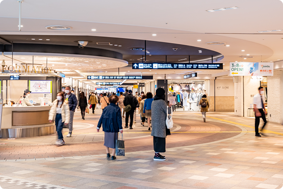 横浜駅東口地下街ポルタ