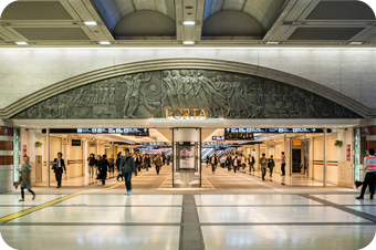 横浜駅東口地下街